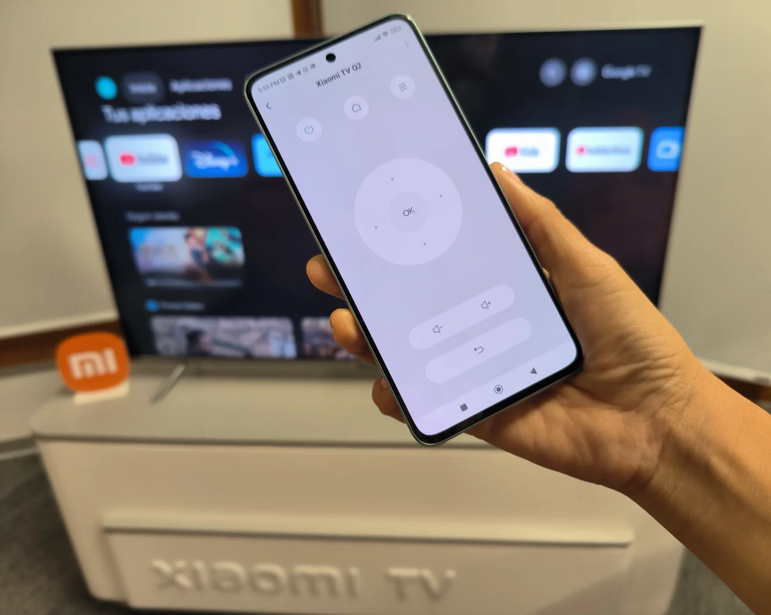 Smartphone Xiaomi como control remoto para tu smart TV