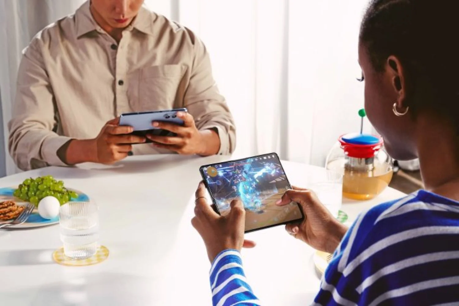 Galaxy Z Fold5 brinda una experiencia gamer excepcional