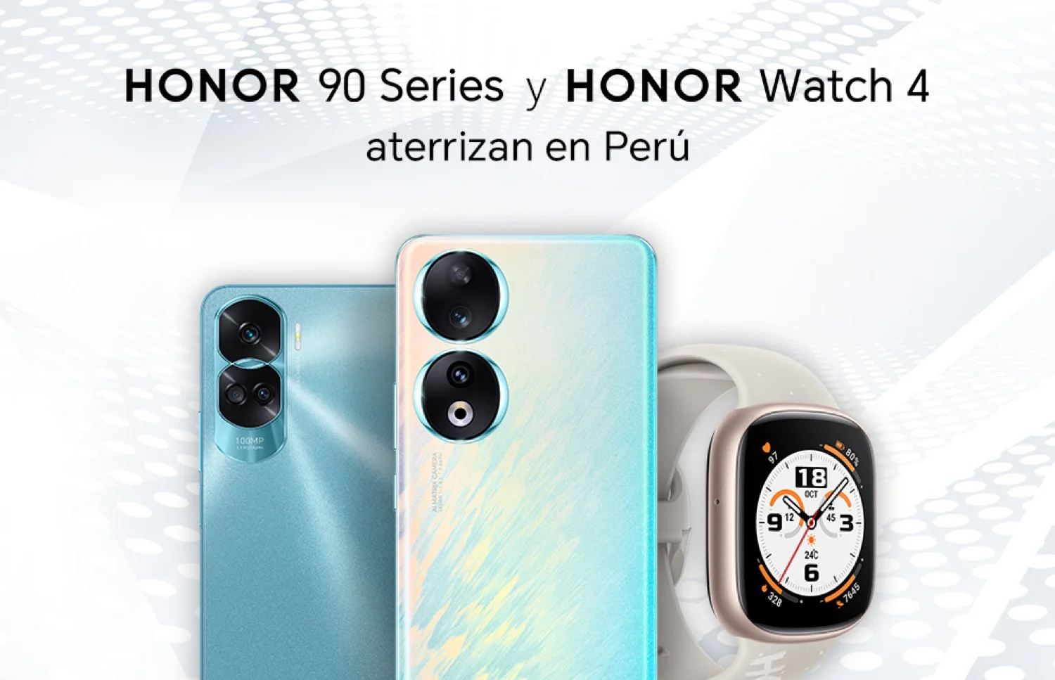 HONOR lanza la Serie HONOR 90 y HONOR Watch 4 en Perú