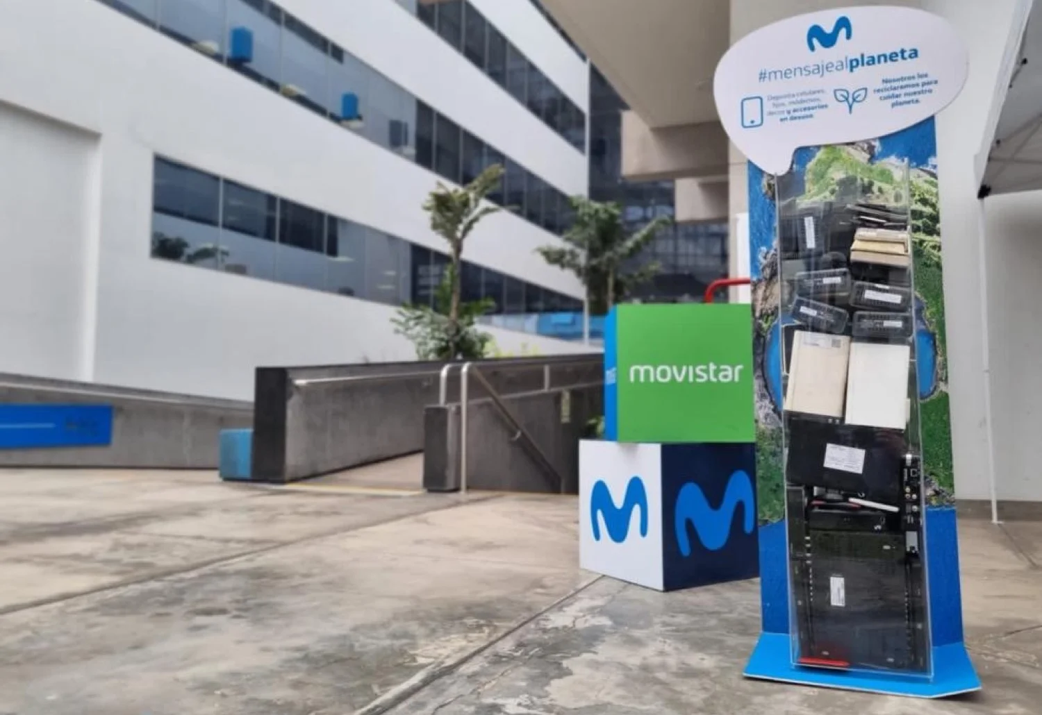 Movistar recicló y reutilizó toneladas de residuos electrónicos