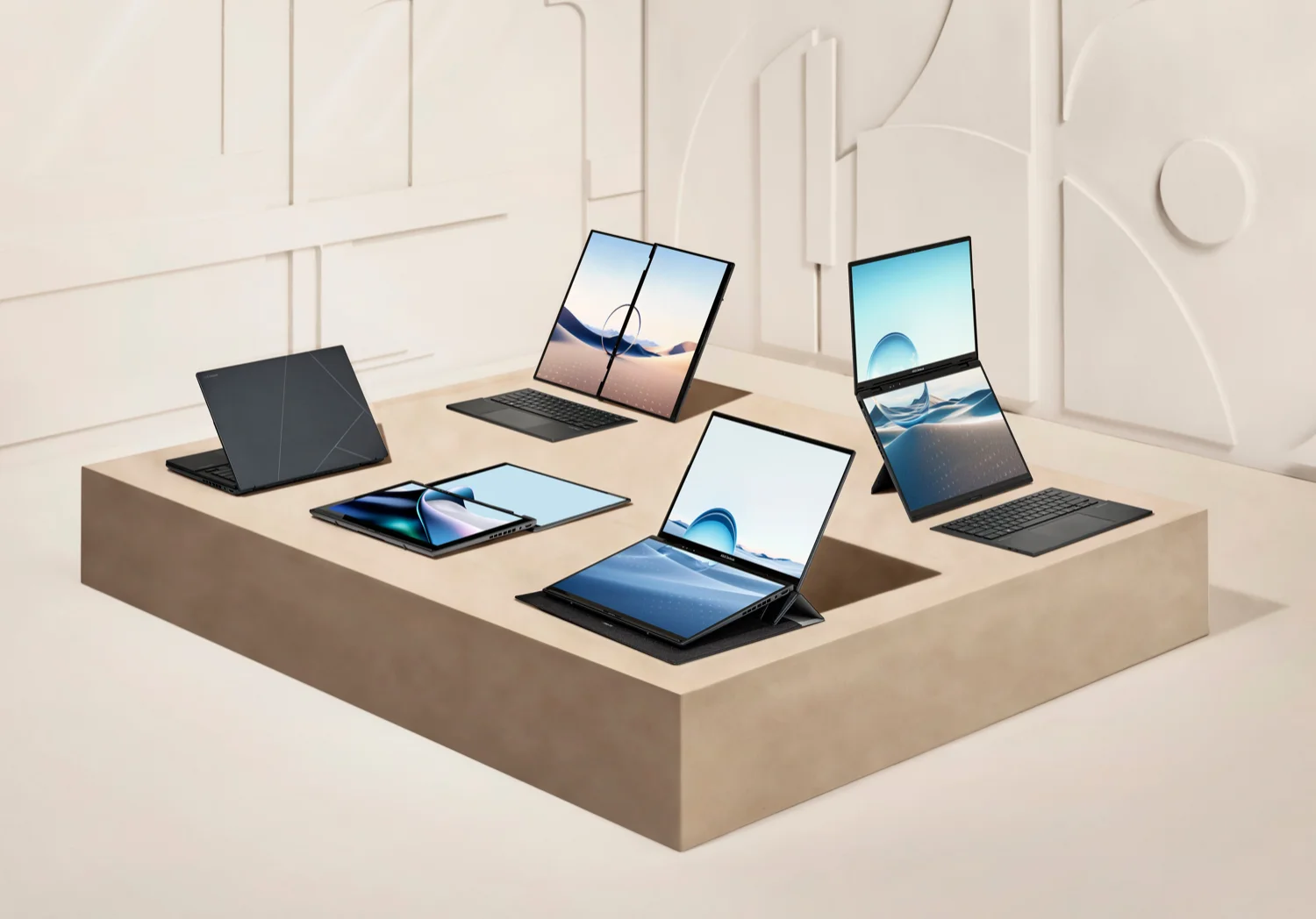 CES 2024: La nueva laptop con 2 pantallas de ASUS