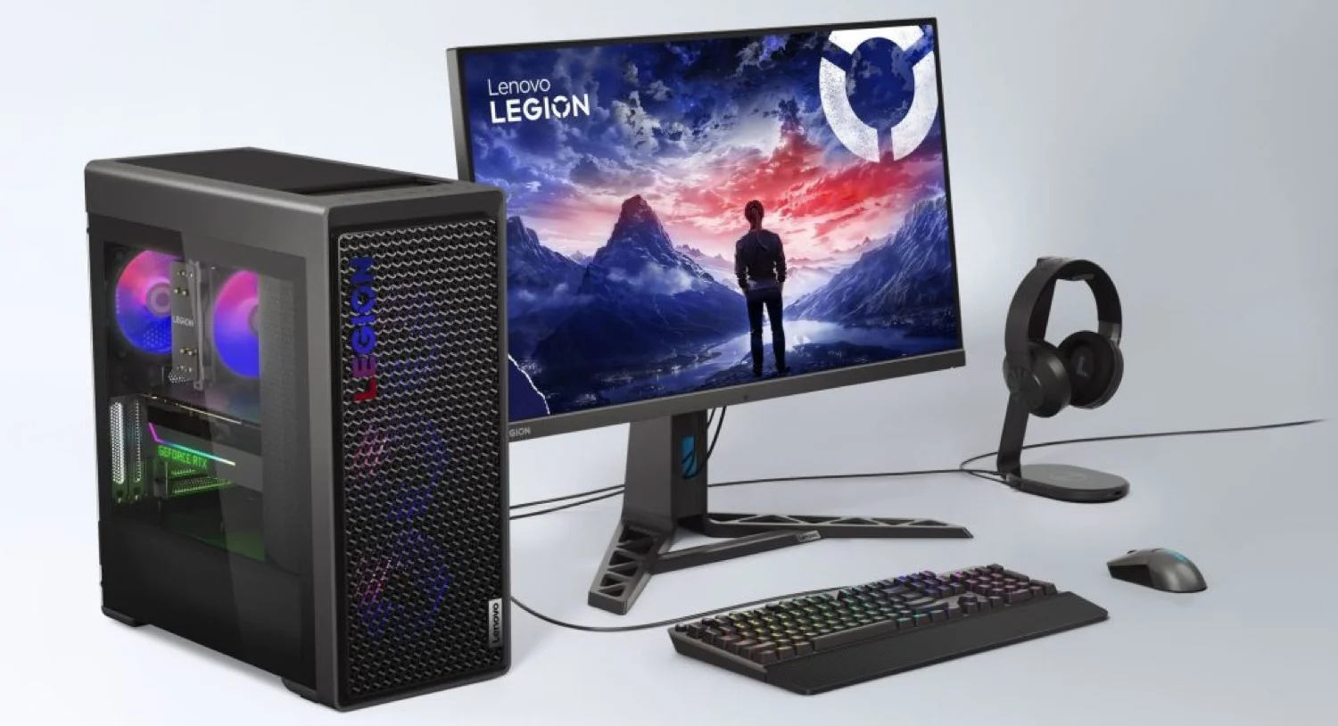 Nuevas laptops Legion y LOQ, torres y periféricos