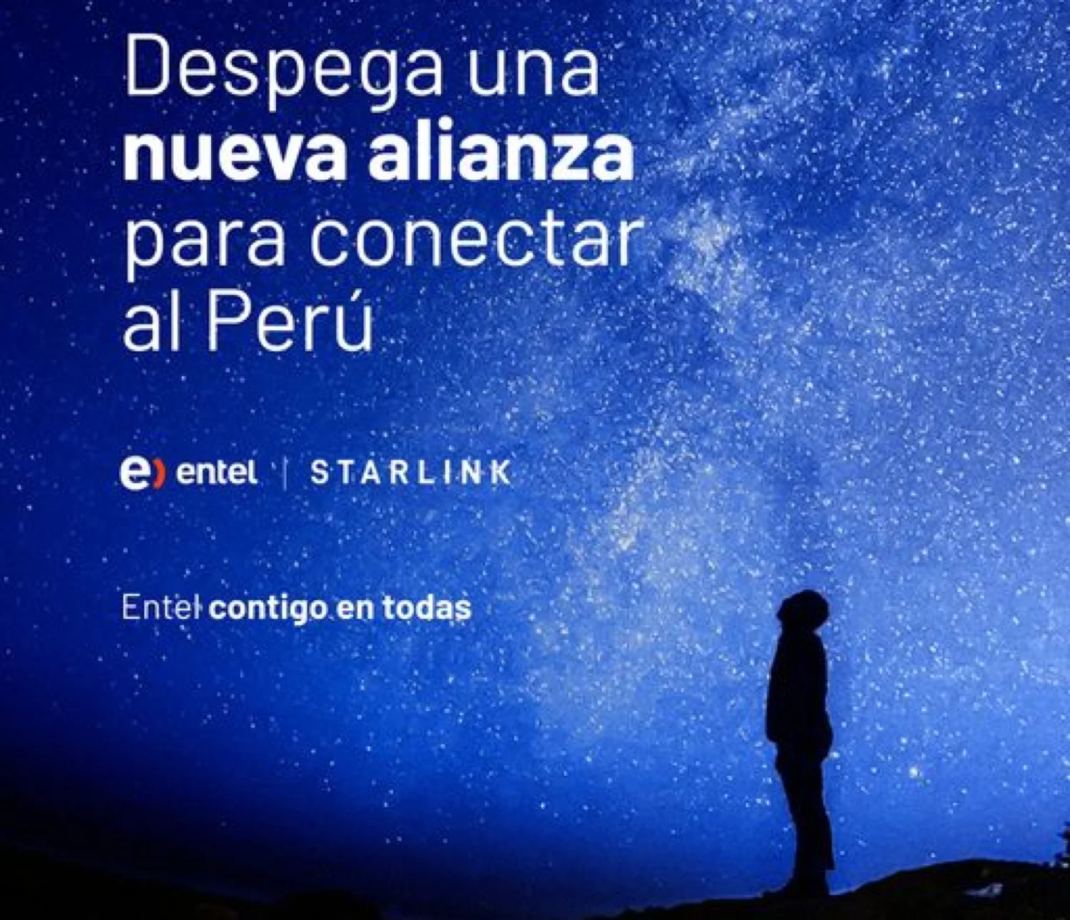 Alianza de Entel y Starlink permitirá conectar a más peruanos