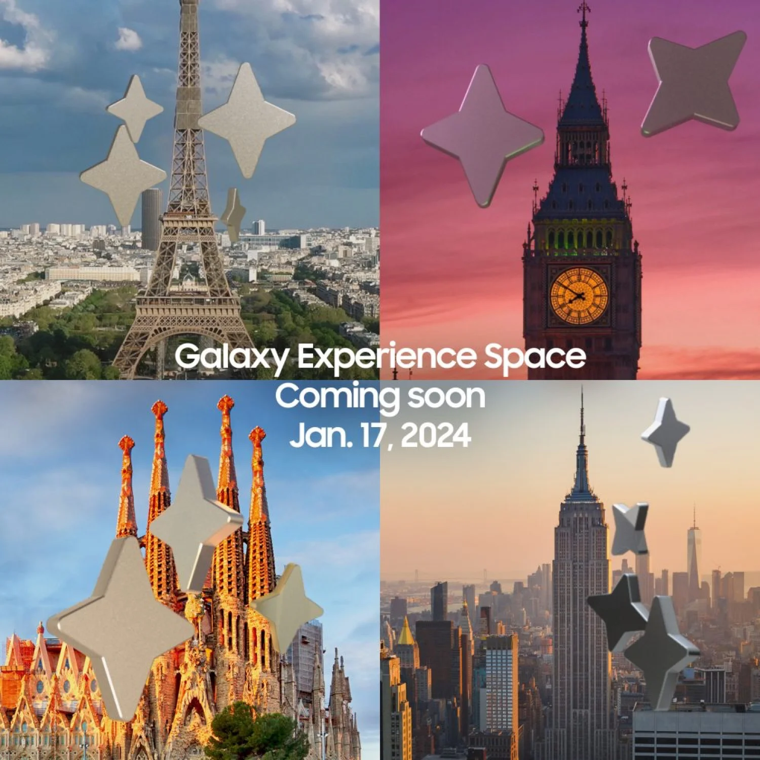Galaxy AI: Samsung abre Galaxy Experience Spaces