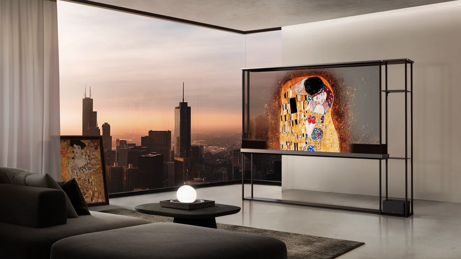 El primer televisor LG OLED transparente e inalámbrico del mundo