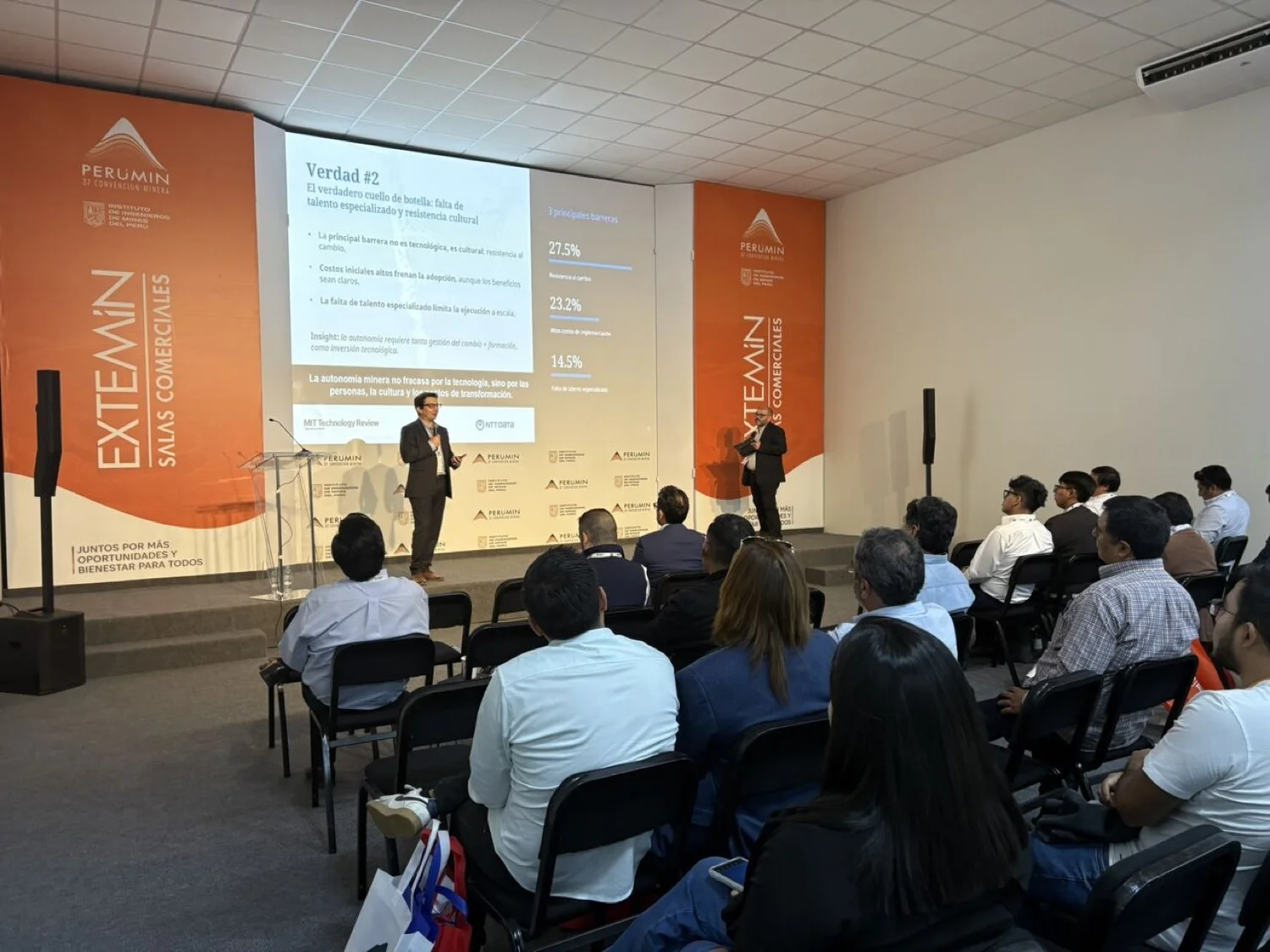 Inversión minera en autonomía y digitalización