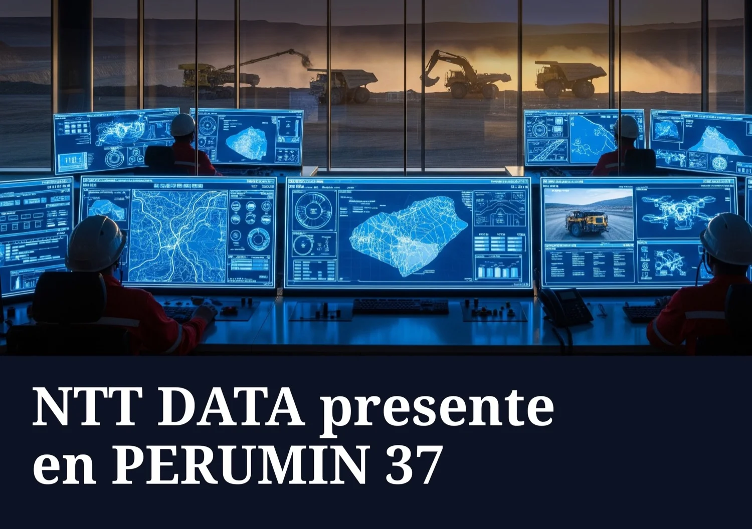 NTT DATA lleva innovación a PERUMIN 37