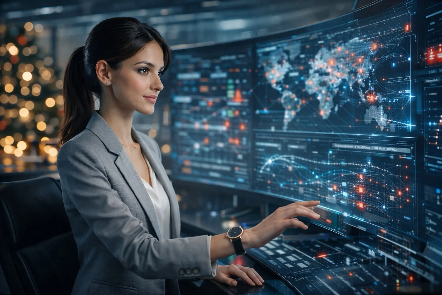 Ciberataques acelerados en la temporada festiva 2025