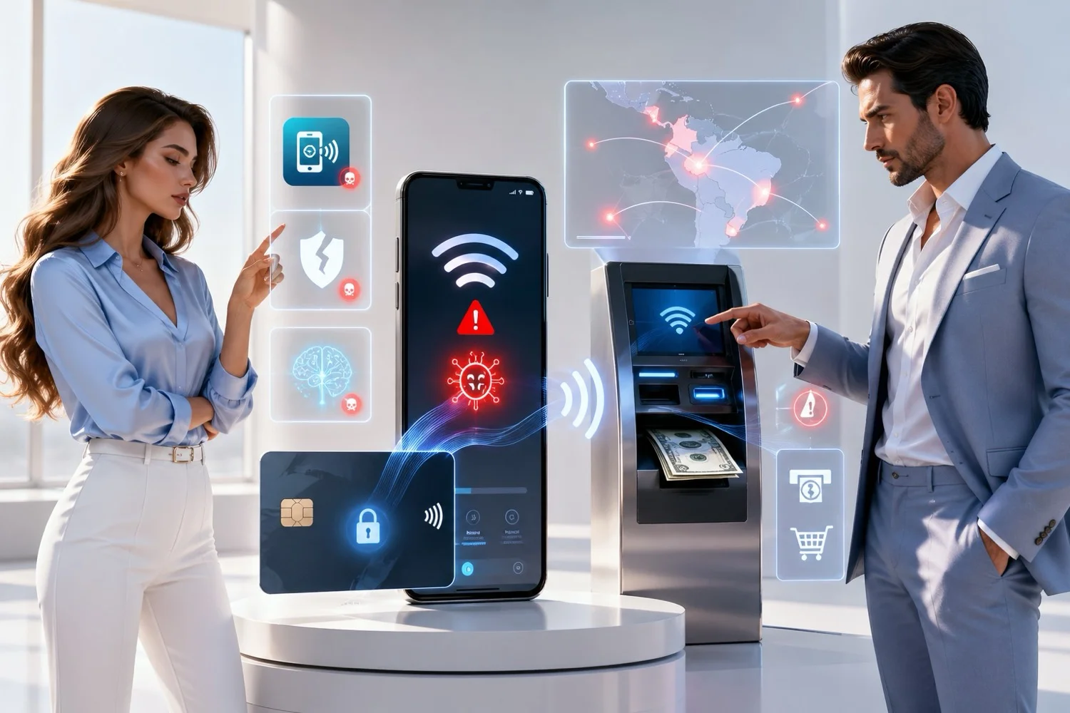 Cibercriminales usan NFC con IA para clonar tarjetas