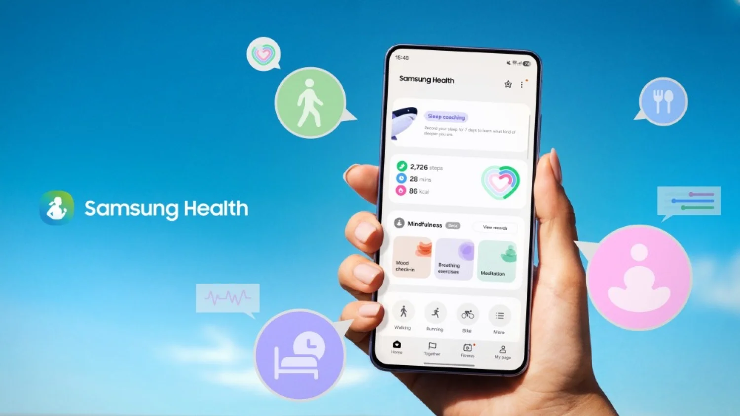 Samsung Health impulsa hábitos saludables en la región