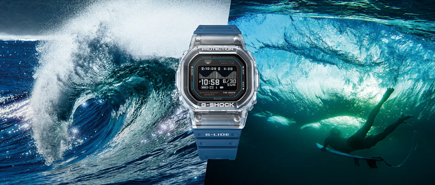 G-SHOCK lleva el monitoreo card&iacute;aco por primera vez a su l&iacute;nea G-LIDE