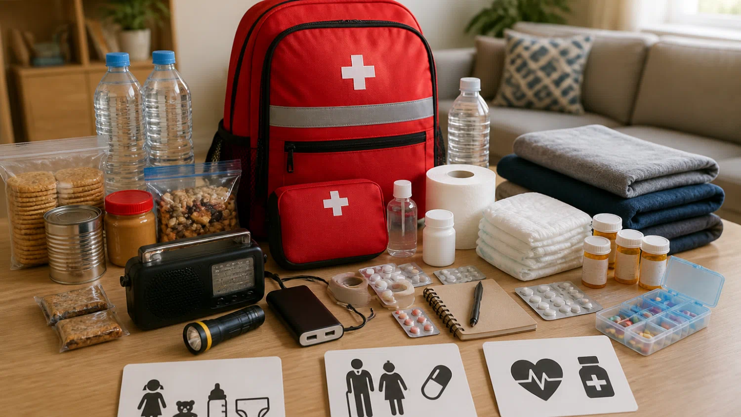 Mochila de emergencia: qu&eacute; llevar seg&uacute;n las necesidades del hogar