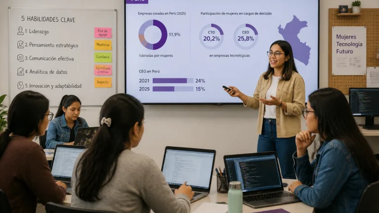 Mujeres crean el 51,9% de negocios, pero solo son 15% de CEOs