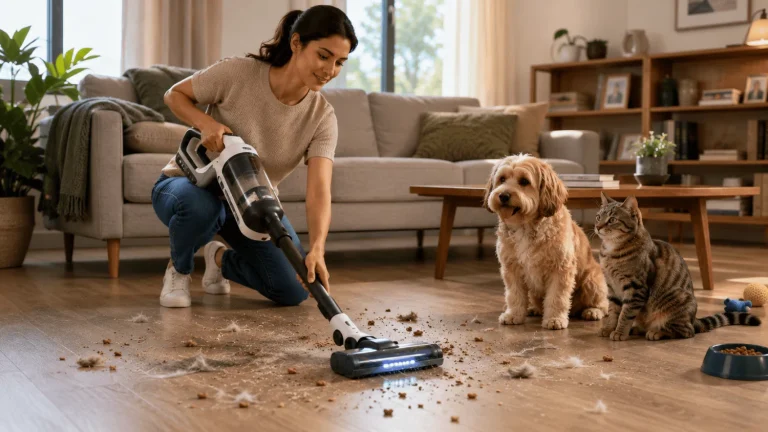 ¿Tienes mascotas? La tecnología puede cambiar tu rutina de limpieza