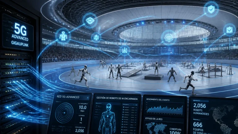 5G-Advanced para robots en 2.º Mundial