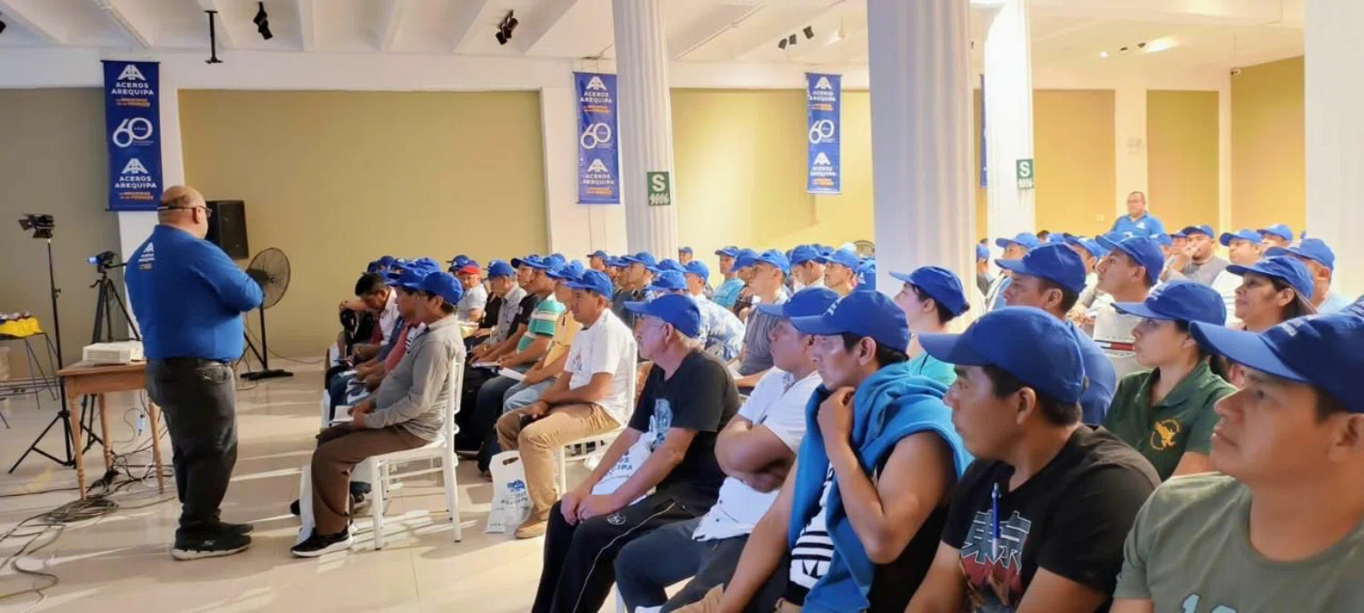 Aceros Arequipa capacitará a maestros de obra