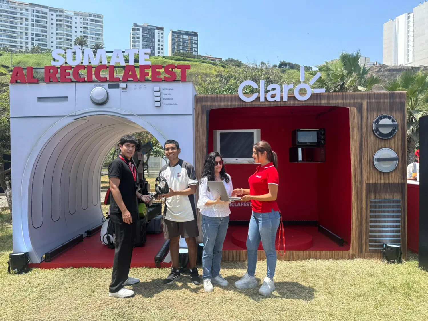 Claro Perú impulsa Reciclafest en Cumbre Perú Sostenible