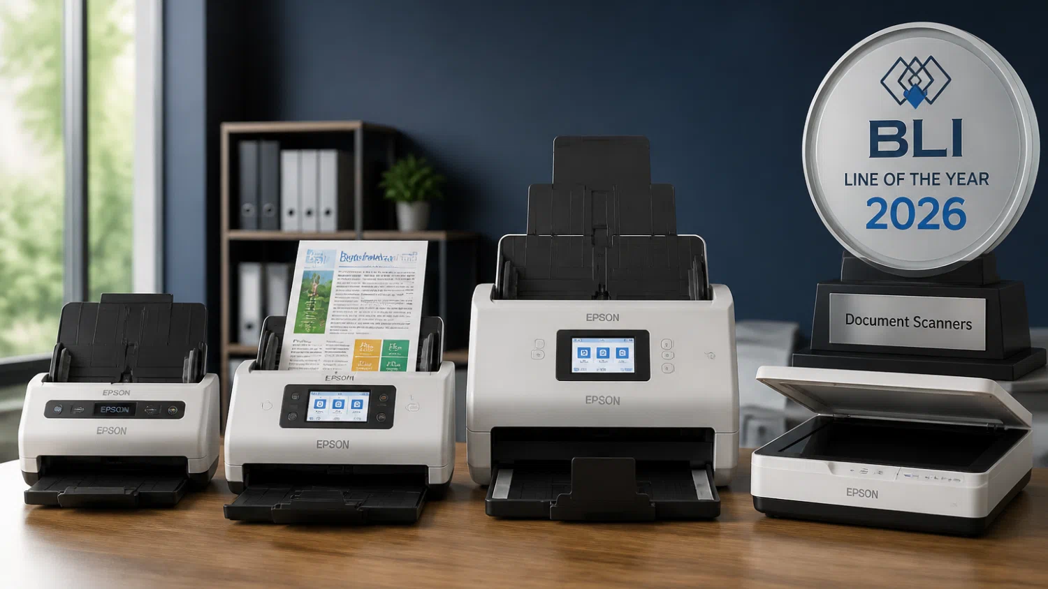 Epson repite como Línea de Escáneres del Año 2026 de BLI