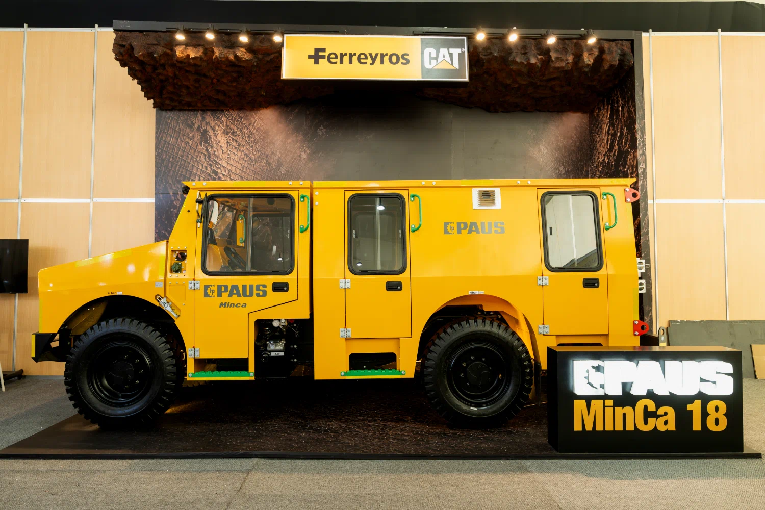 Ferreyros lanza Minca 18 para minería subterránea