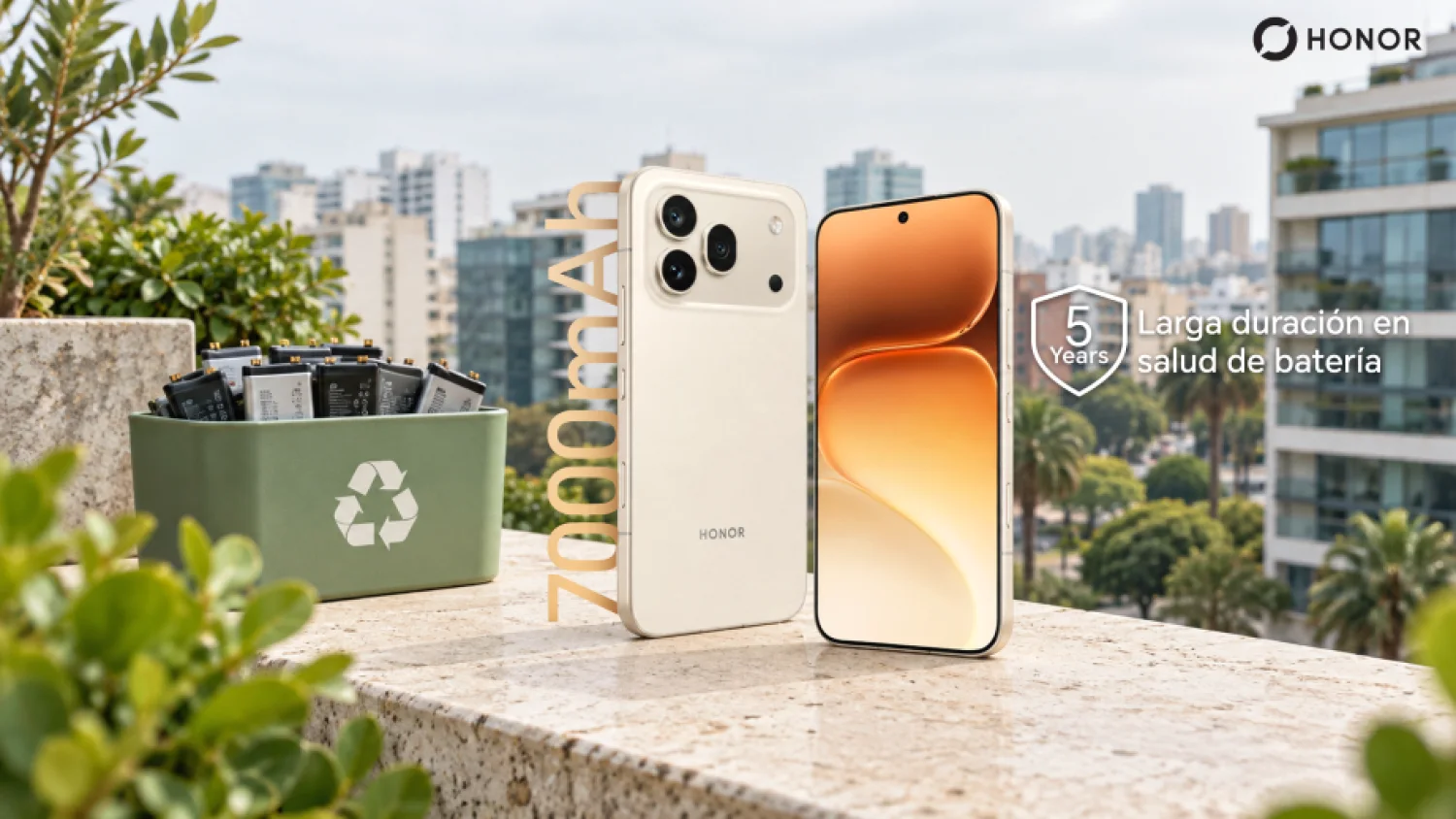HONOR propone baterías más duraderas y gestión integral