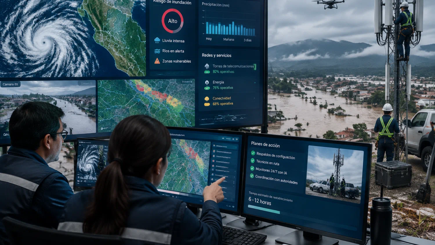 Huawei propone medidas para telecomunicaciones tras desastre