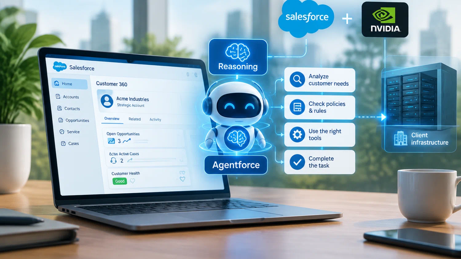 Koa: razonamiento CRM de Salesforce para Agentforce