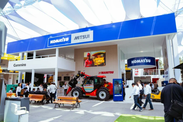 Komatsu-Mitsui presenta propuesta para minería en Expomina 2026