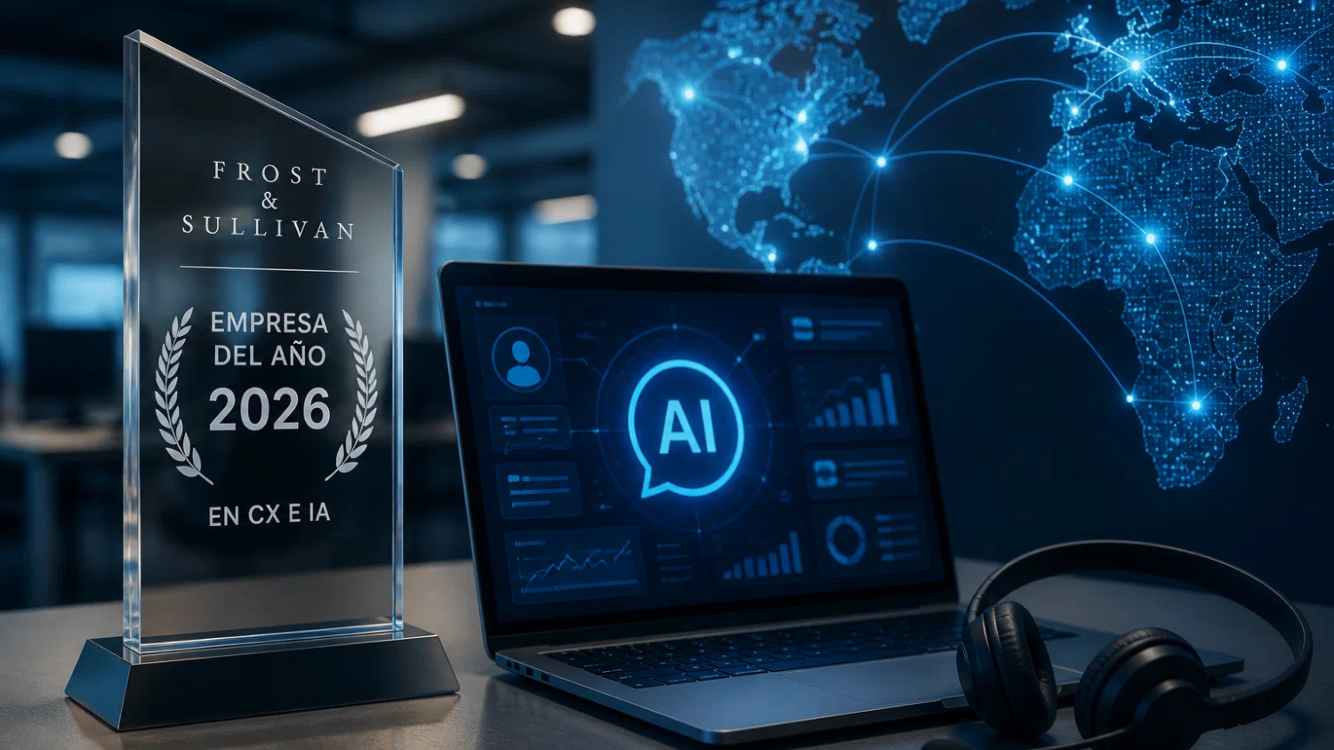 Konecta, Empresa del A&ntilde;o 2026 por Frost &amp; Sullivan en CX e IA