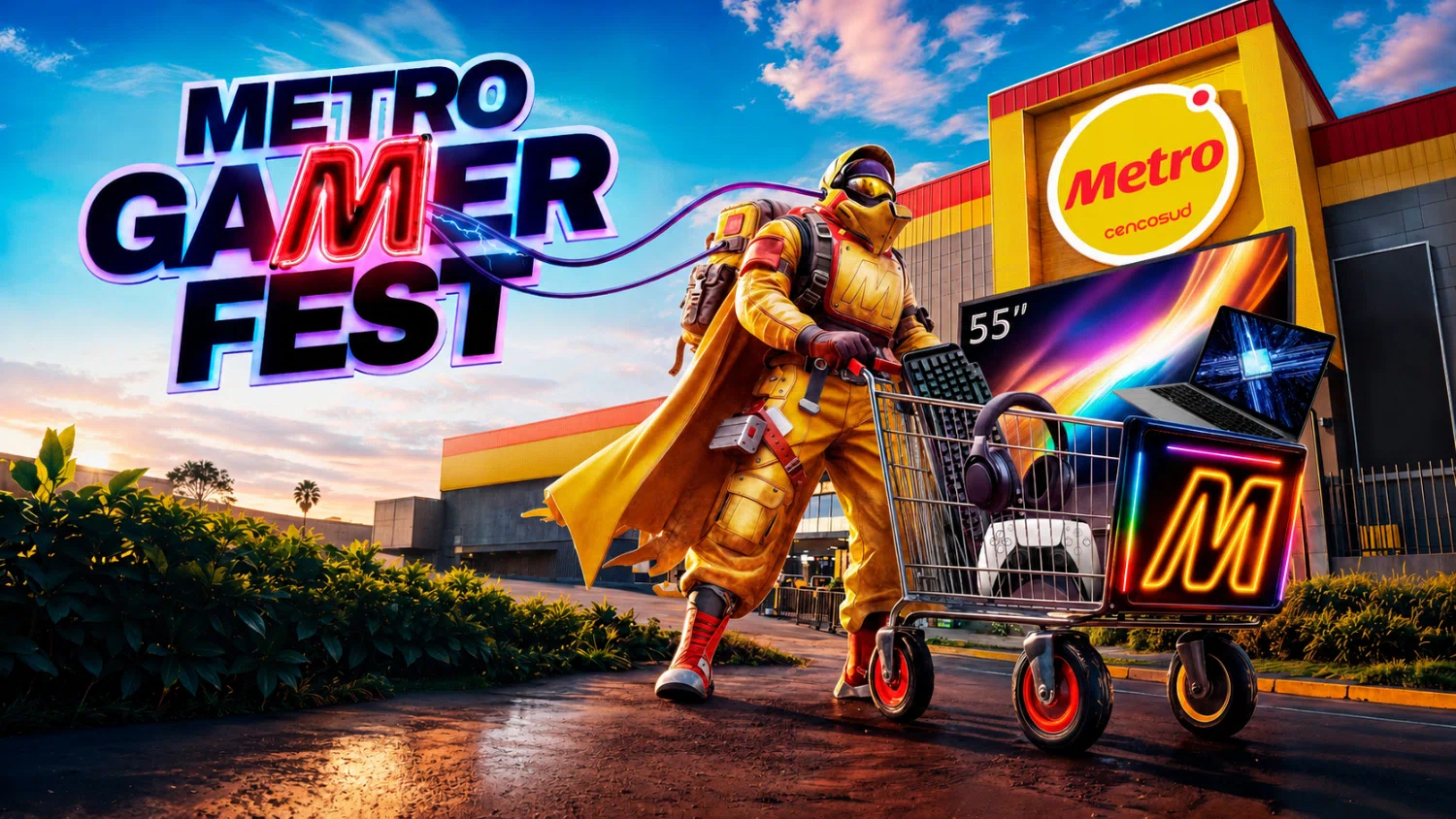 Metro Gamer Fest 2026 llega a San Juan de Lurigancho gratis