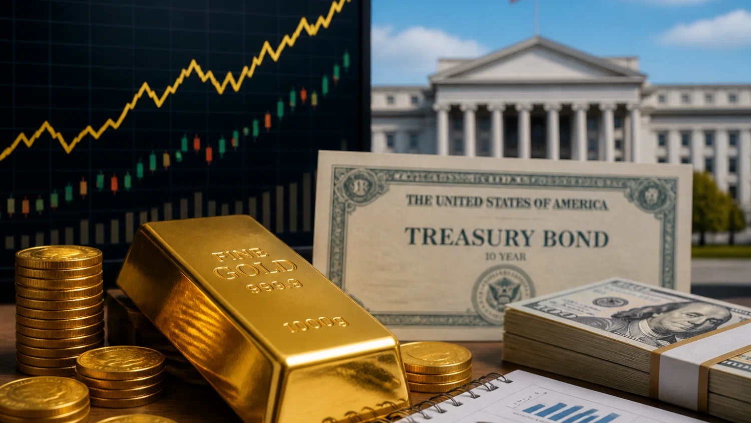 Oro sube ante deuda de EE. UU. y mercados siguen a Credicorp Capital