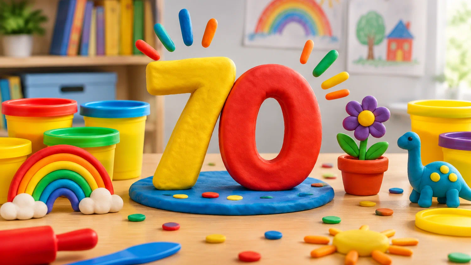 Play-Doh cumple 70 años y refuerza su papel educativo y lúdico