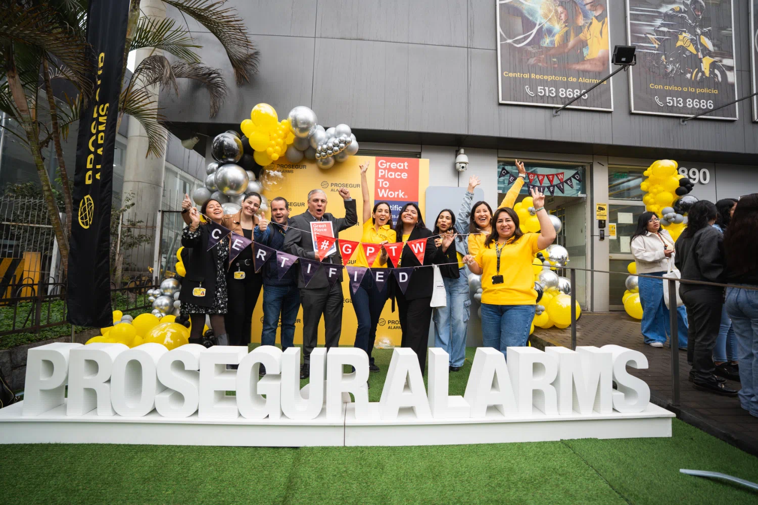 Prosegur Alarms renueva Great Place to Work en Per&uacute;