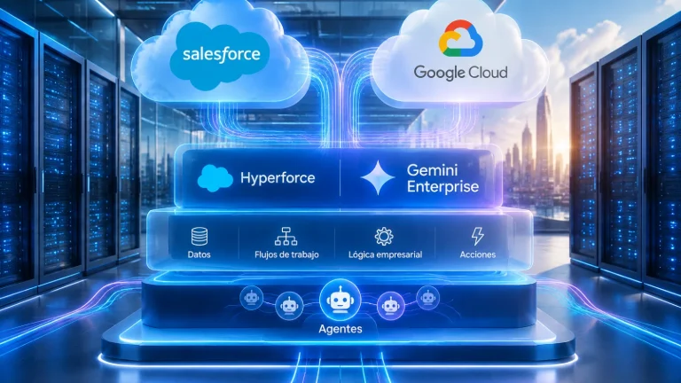 Salesforce y Google Cloud amplían su alianza IA empresarial