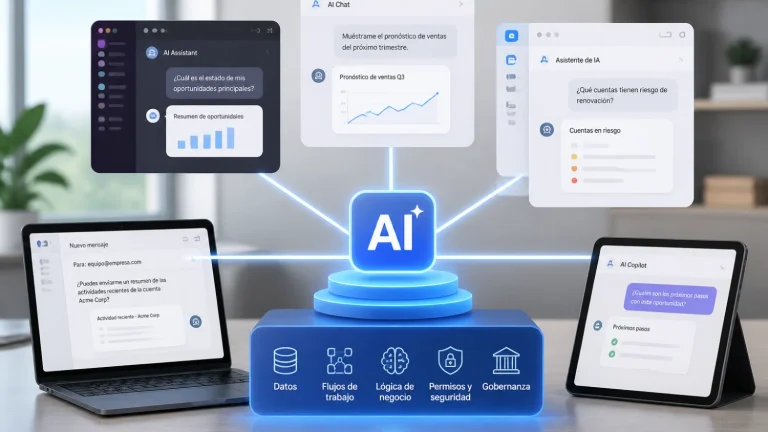 Salesforce presenta AIforce para interfaces IA de negocio