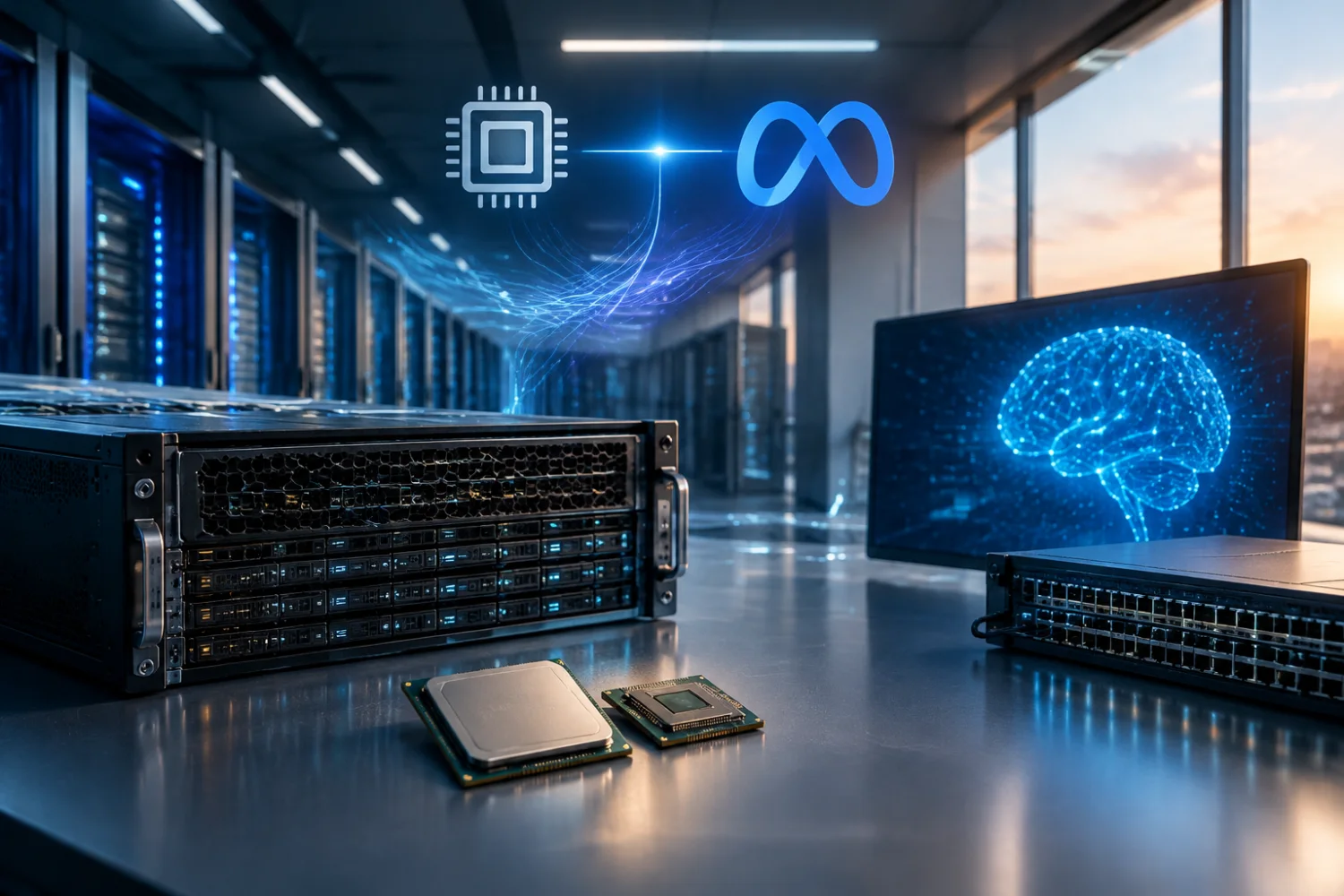 Alianza AMD Meta impulsa la IA de Meta con Helios y EPYC