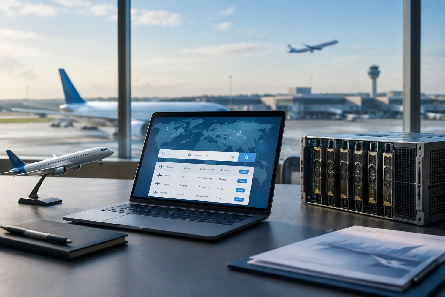 Amadeus y NVIDIA aceleran b&uacute;squedas de vuelos con IA y MoU
