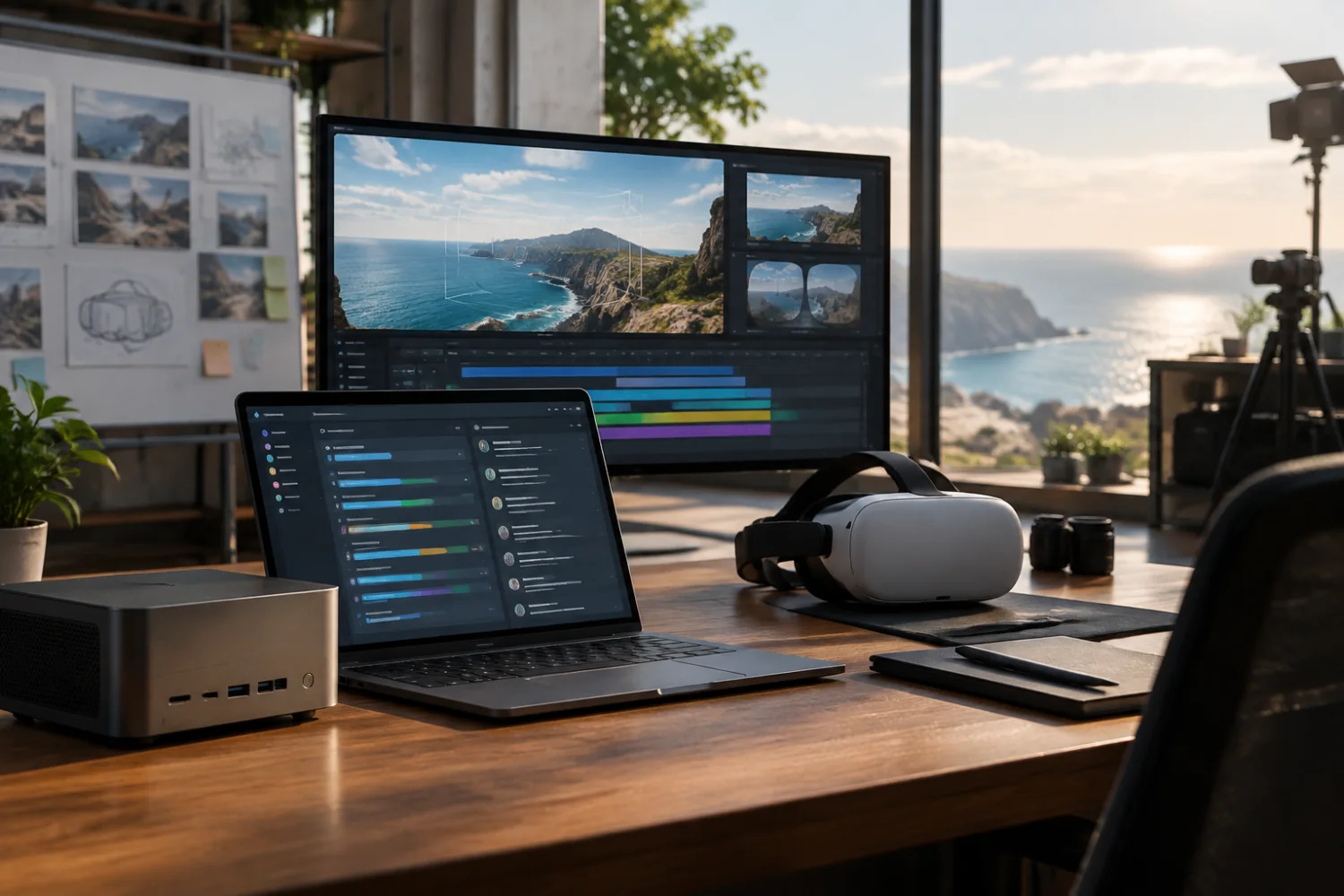 AMD presenta caso Light Sail VR con coordinador de IA local