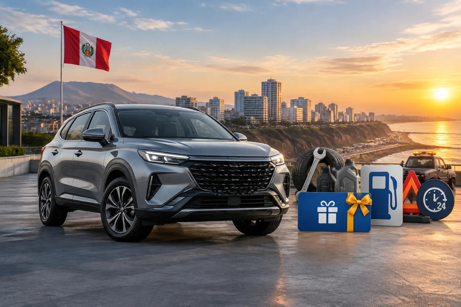 BAIC lanza BAICMOS X M&Aacute;S en Per&uacute; con mantenimiento y bonos
