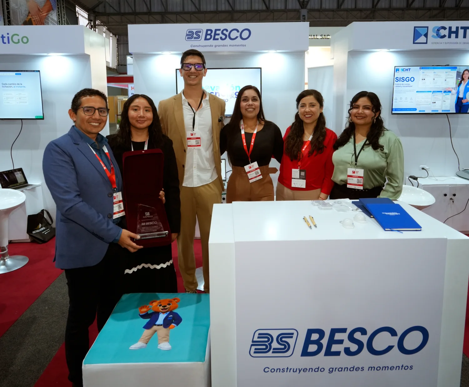 Besco obtiene dos reconocimientos en CAPECO Innova 2026 en EXCON 2026