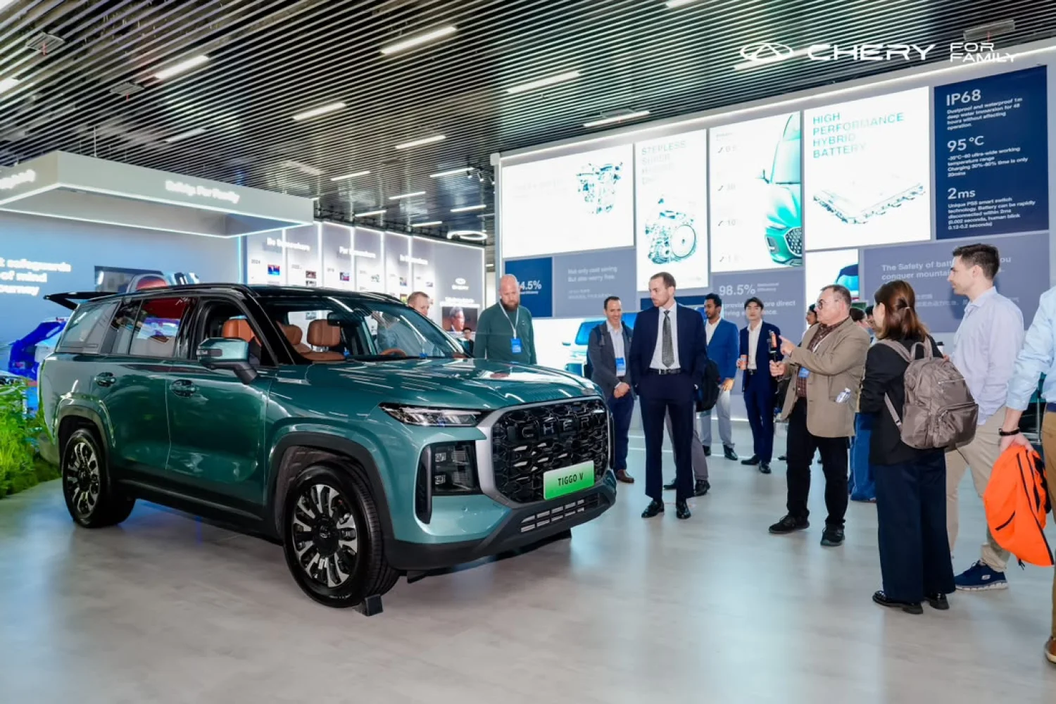 Chery inaugura Summit 2026 con foco en movilidad inteligente y robótica