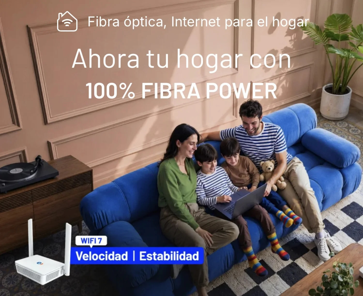 Entel Hogar llega con WiFi 7 y velocidades de hasta 1000 Mbps