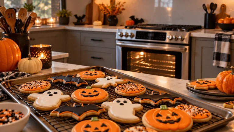 Galletas temáticas de Halloween en casa con LG