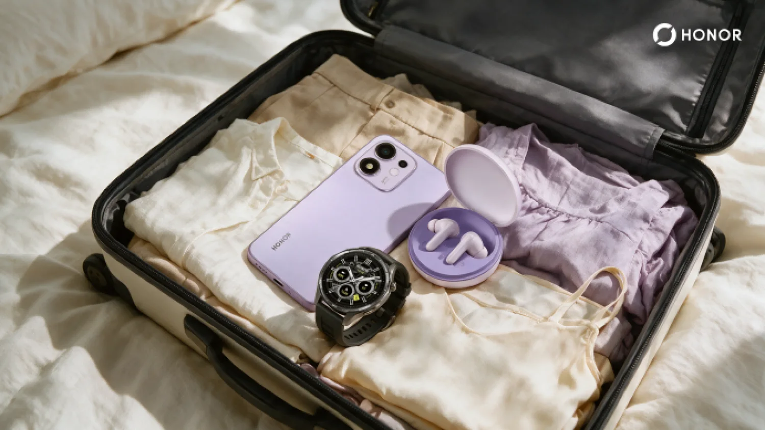 HONOR 600 Smart, Watch 6 y Earbuds A Pro para viaje y ocio