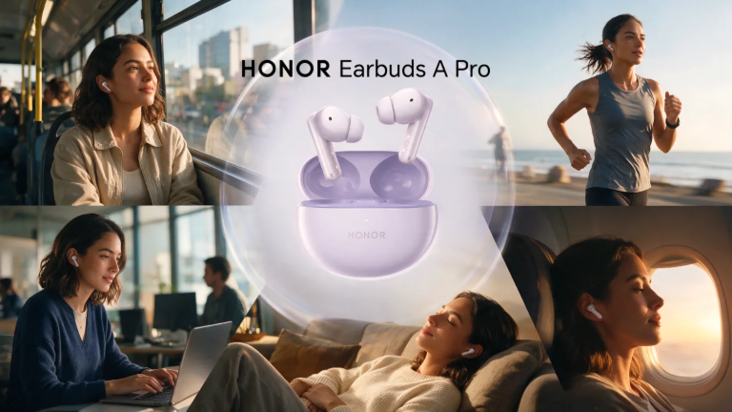 HONOR Earbuds A Pro: cinco escenarios sonoros