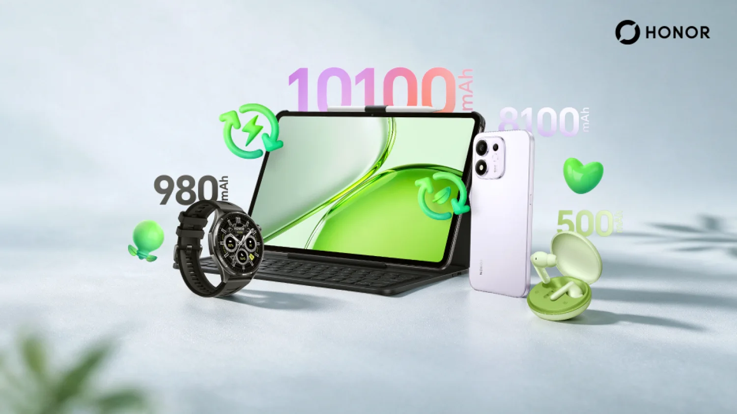 HONOR refuerza su apuesta por eficiencia y bater&iacute;as de larga duraci&oacute;n