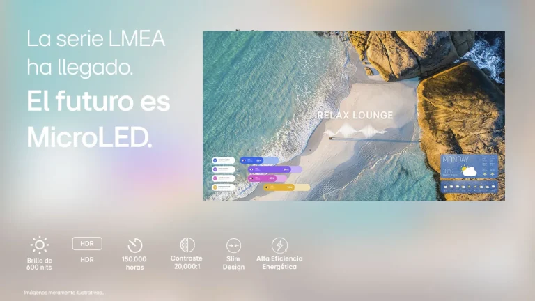 LG MAGNIT Essential con Micro LED para centros de control y directorio