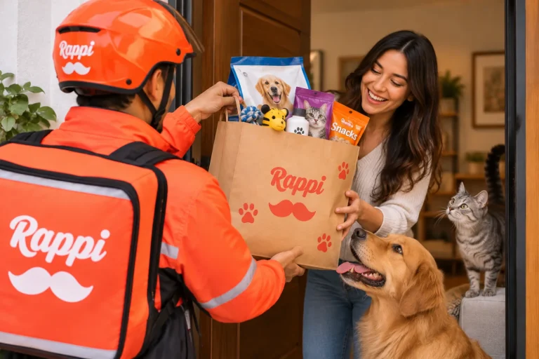 Mascotas impulsan compras premium en Rappi durante el Día del Animal