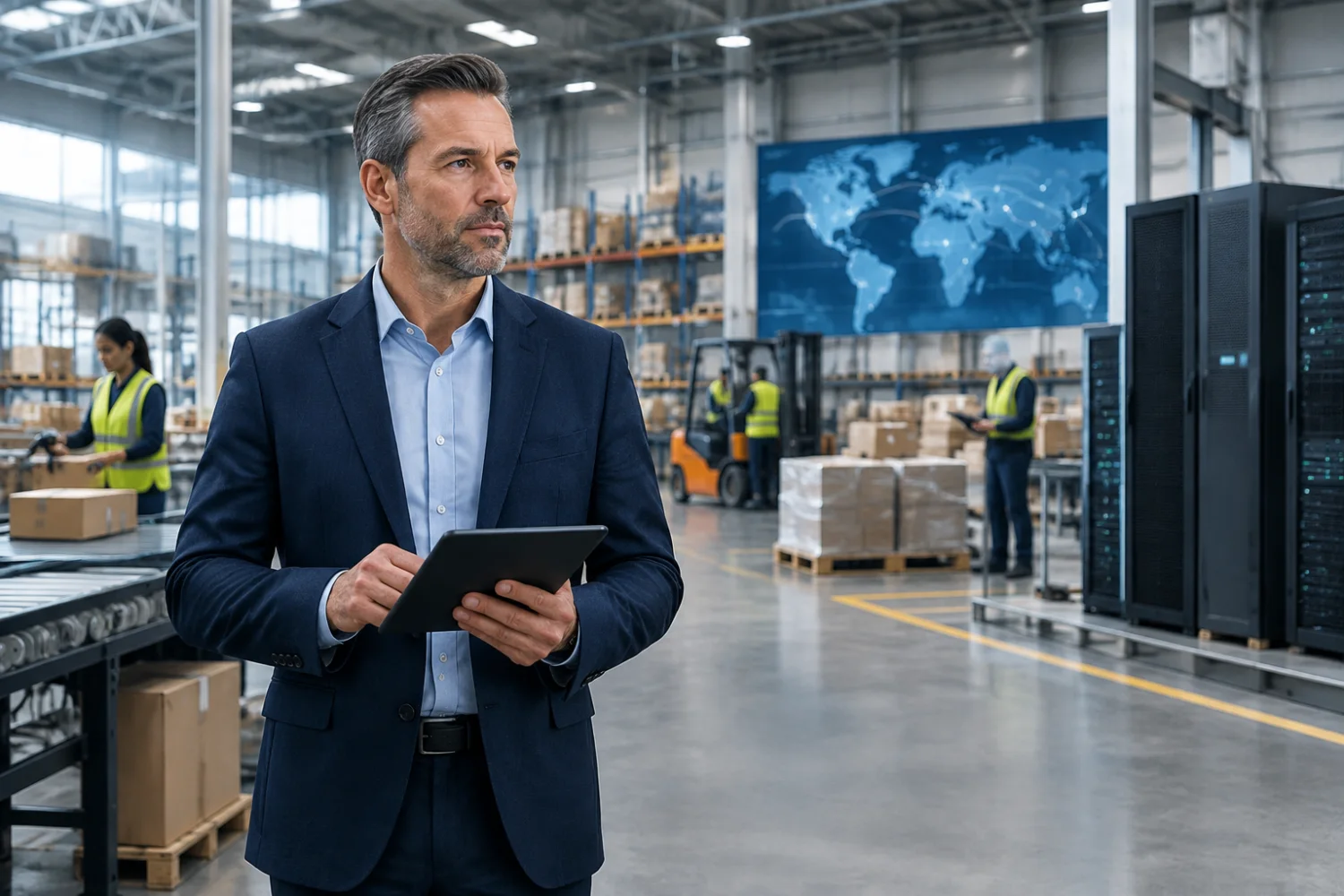 Michael Resha dirige manufactura y logística en Vertiv