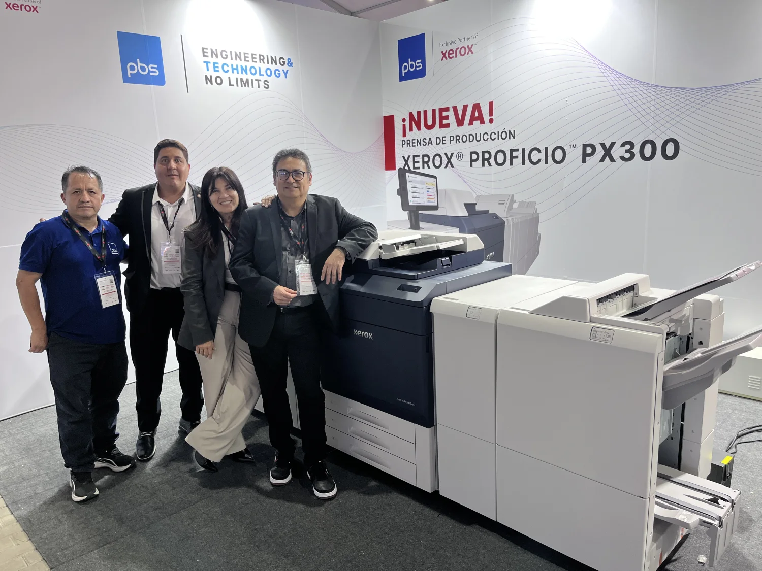 PBS Group Perú presenta la Xerox Proficio PX300 en Grafinca 2026