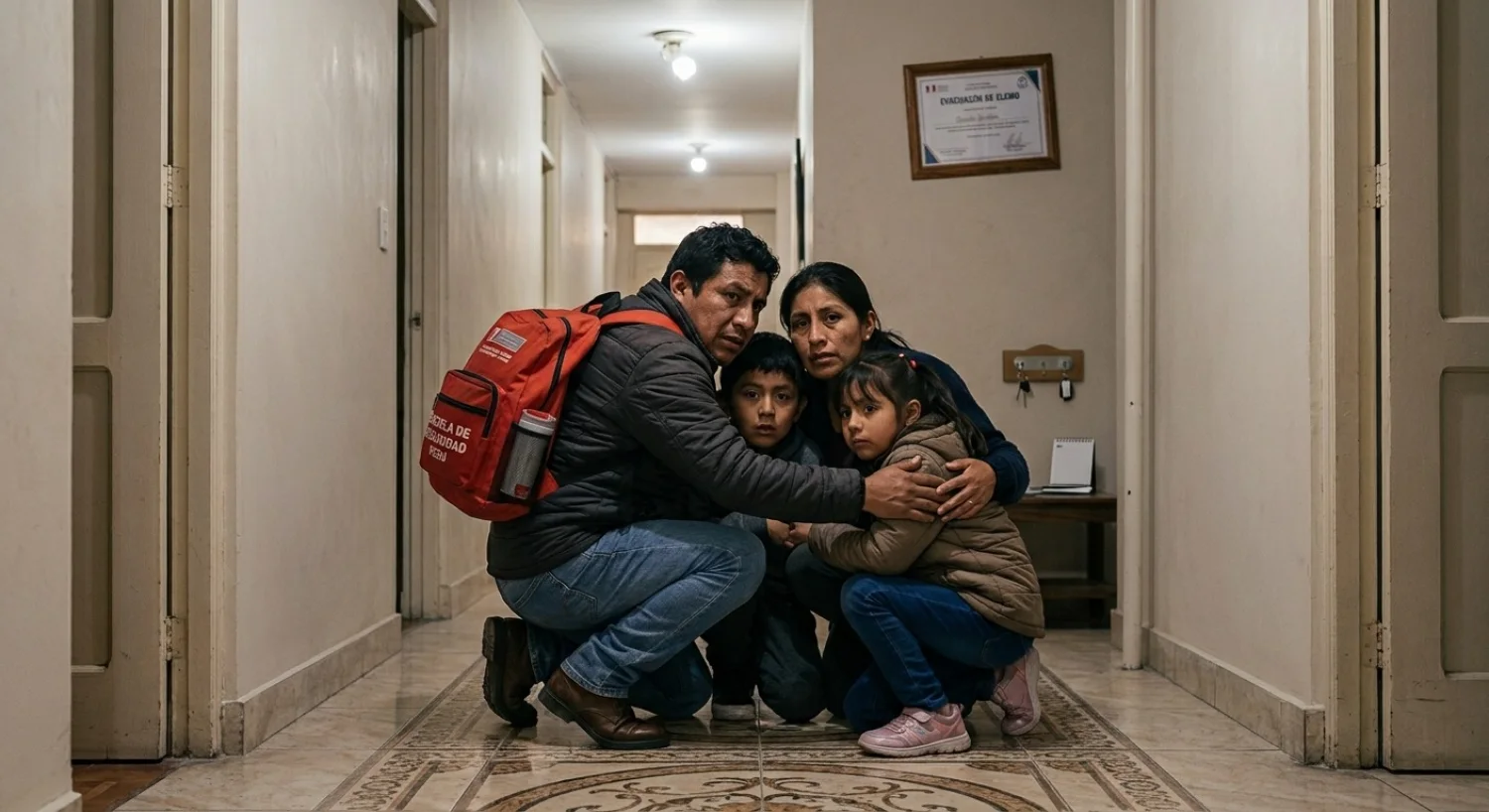 Perú: plan familiar ante sismos guía acciones y reduce riesgos